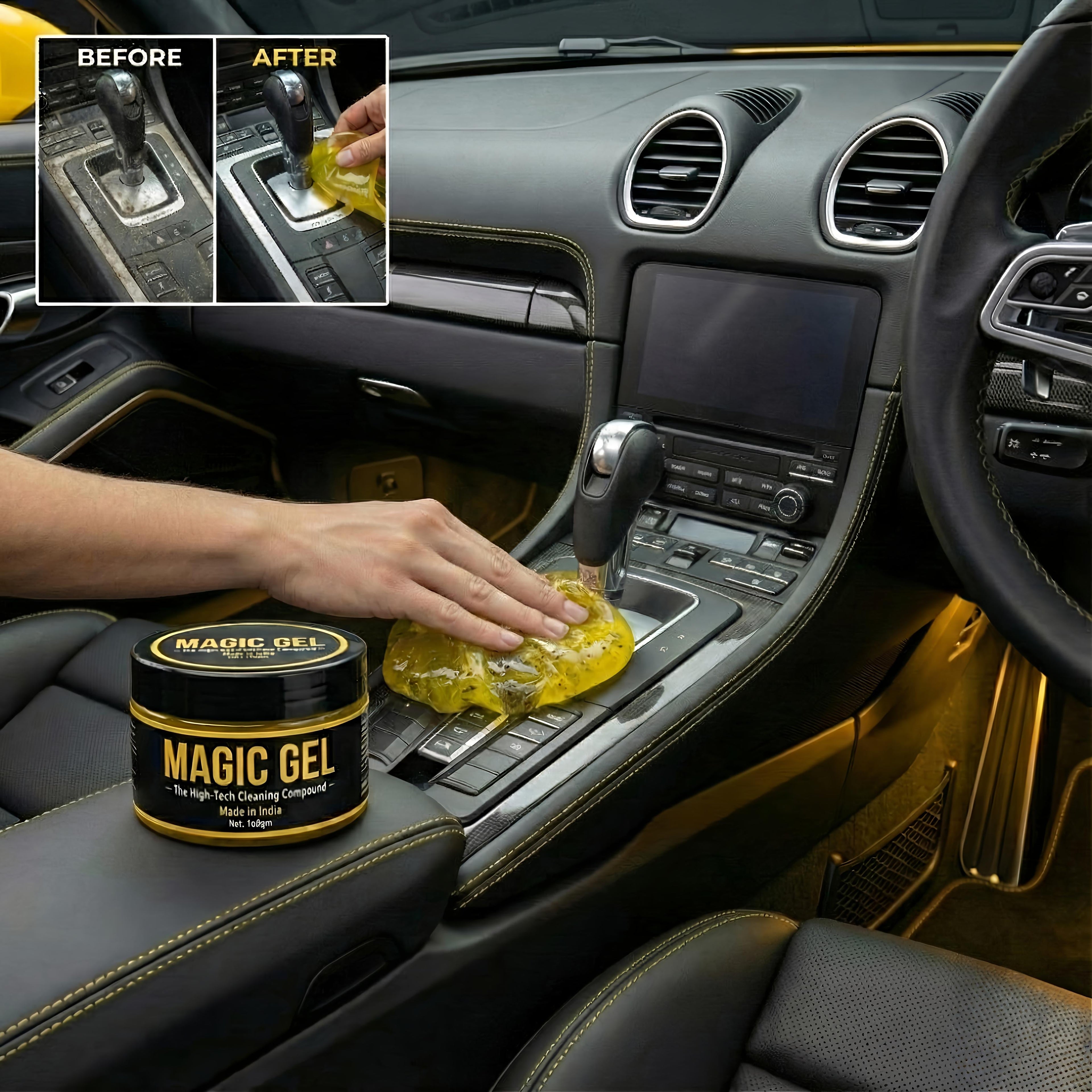 MagicGel Pro - Interior Cleaning Made Easy(Pack of 2)